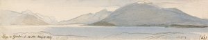 ガルダ湖 作： Edward Lear